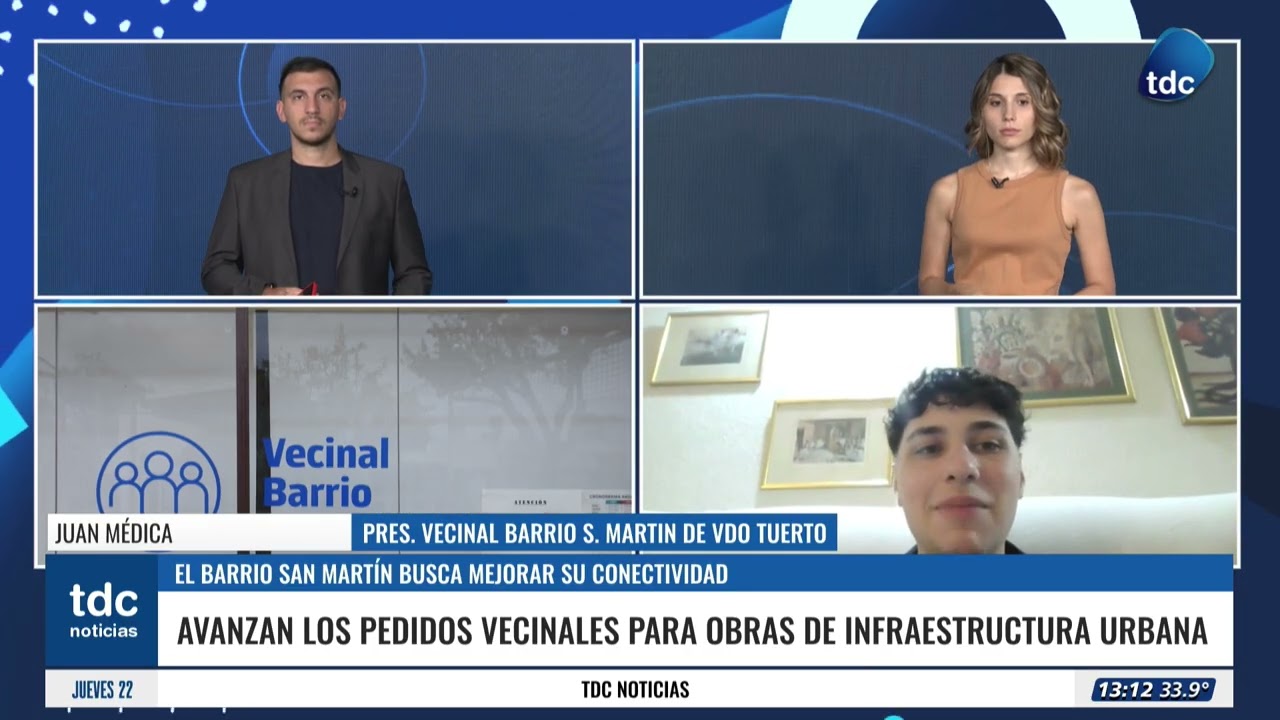 JUAN MÉDICA | GESTIONES ANTE EL MUNICIPIO PARA MEJORAR CALLES Y ACCESOS DEL BARRIO SAN MARTÍN