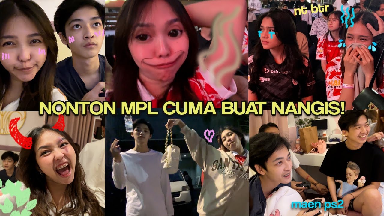 PERTAMA KALI NGEVLOG DI MPL UNTUK MENYAKSIKAN HENGKY KALAH😁😁