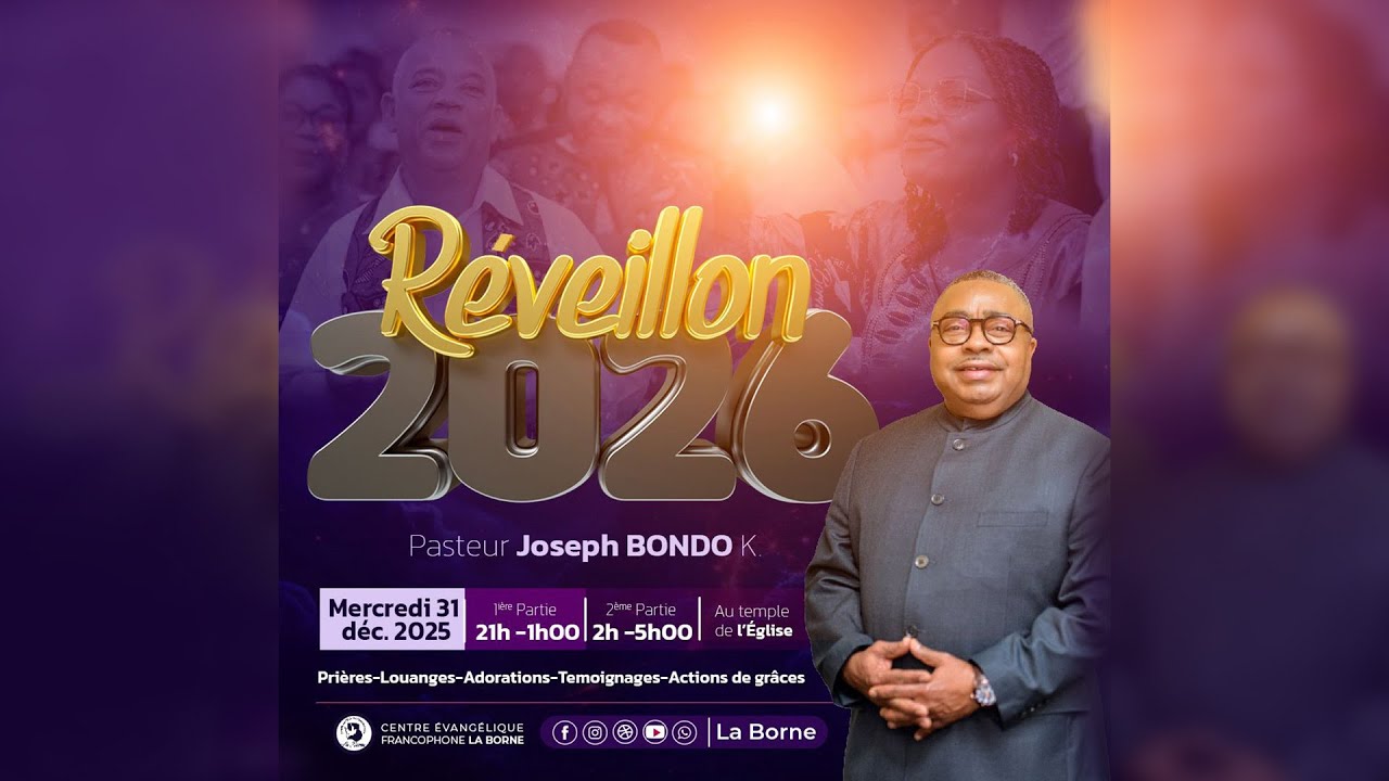 R&eacute;veillon 2026/ Mercredi 31 d&eacute;c 2025