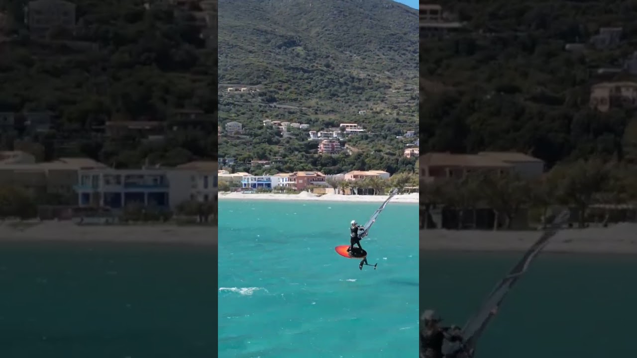 Foilstyle Shaka🌊🏄☀️ #surfschool #vasiliki #windsurf #foil #freestyle #watersports #summer2023