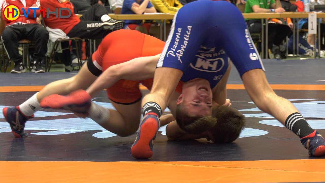 🤼 | Wrestling | German Championships 2019 Cadets (Freestyle) - 55kg Round 4 | BUTTERBACH vs. MUSTAFA