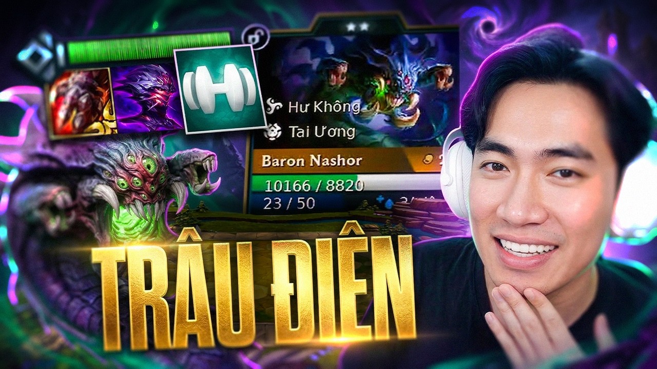 LEVOID TV TRỞ LẠI VỚI BÀI ĐẤU BARON CẦM ẤN ĐẤU SĨ TRÂU ĐIÊN
