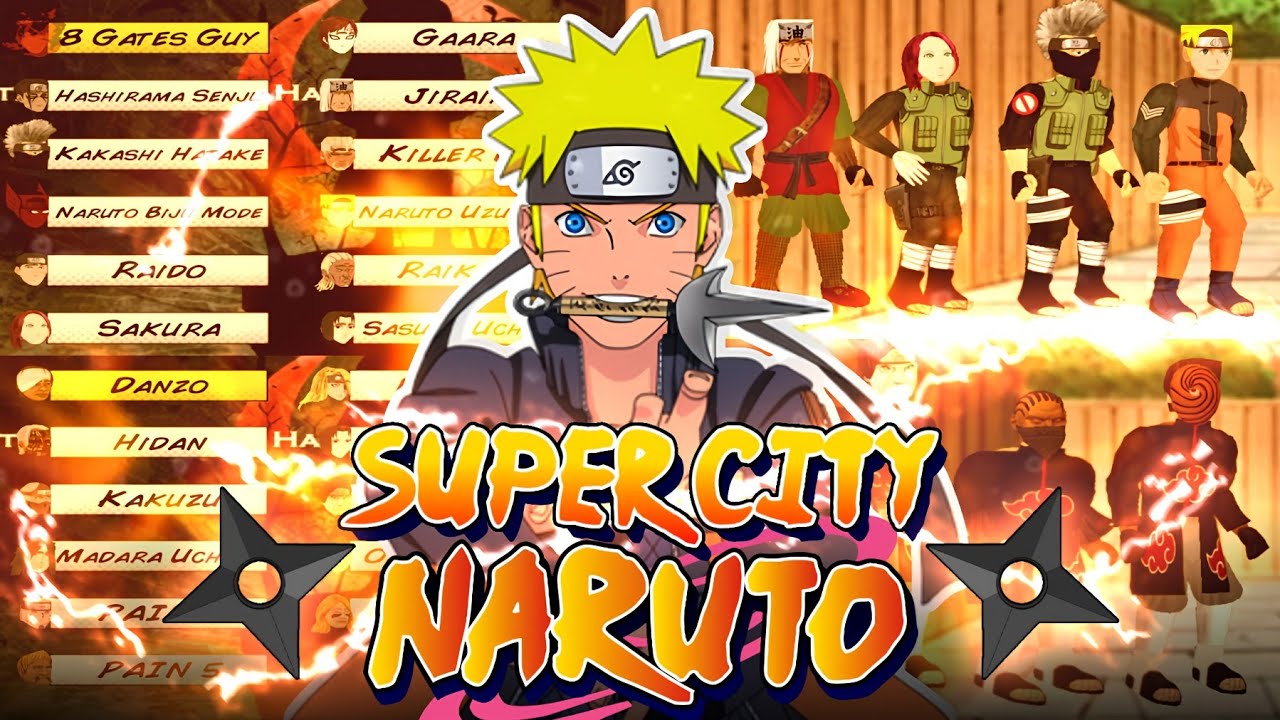 Super City Naruto By Shpetim Hasallari Released!