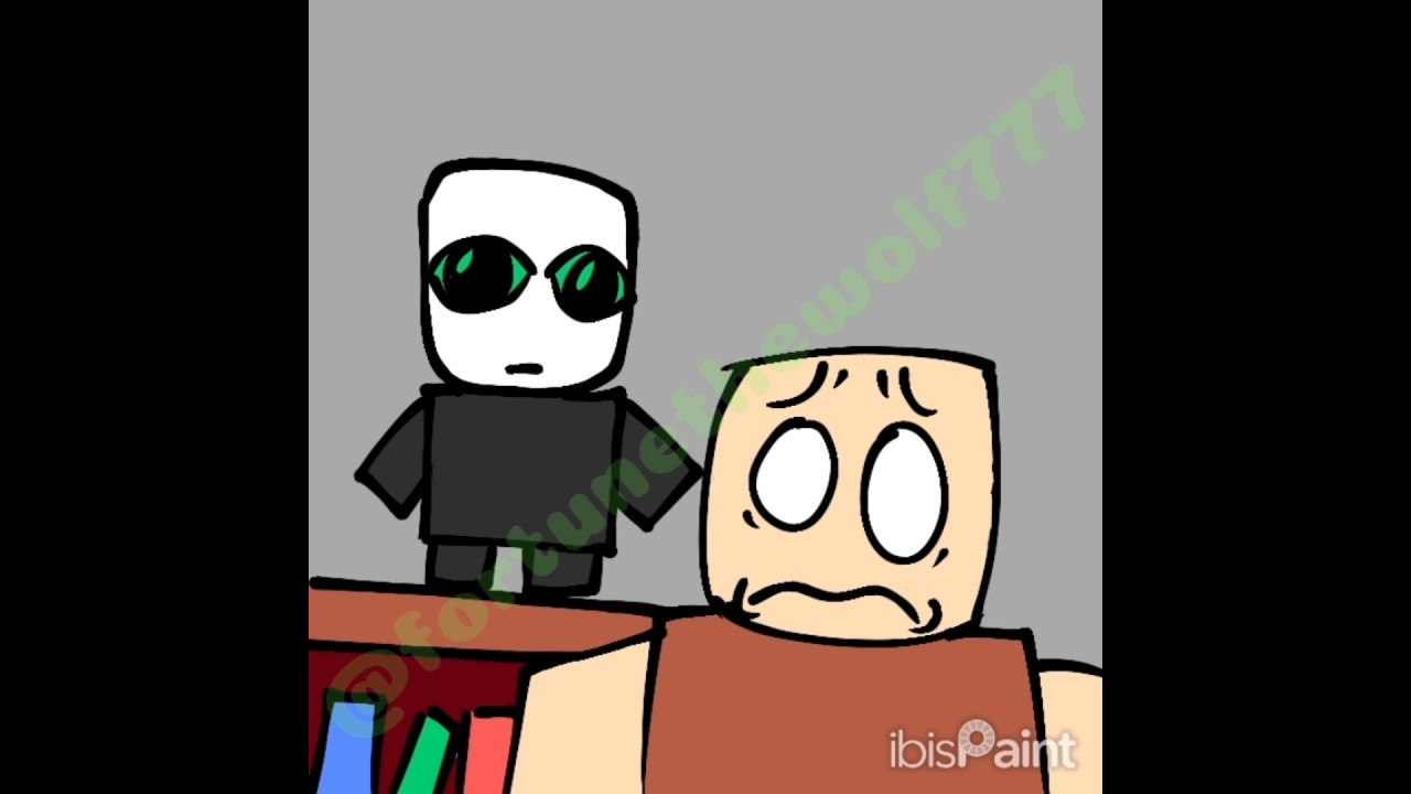 How Baby Pursuer learned his stalk ability #roblox #dieofdeath #forsaken #animation #robloxforsaken
