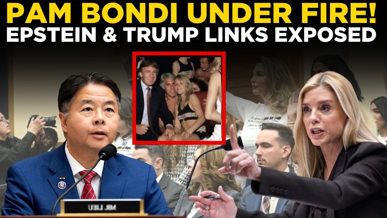 Pam Bondi Hearing Live: Bondi FACES FIERY Congressional Interrogation on Epstein & Trump Connections