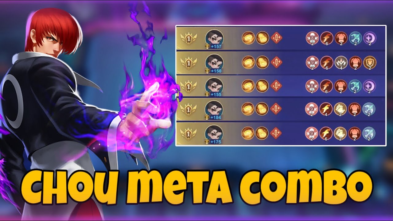 CHOU META COMBO EASY WIN STREAK !! MAGIC CHESS GO GO MLBB