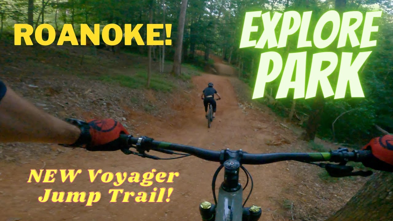 Mountain Biking Explore Park | Roanoke, VA | NEW Voyager Trail and Singletrack Trail Peek