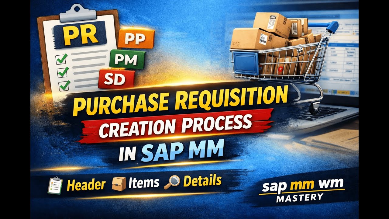 Purchase Requisition (PR) Creation in SAP MM || PR Structure & Process || P2P Cycle - S/4 Hana