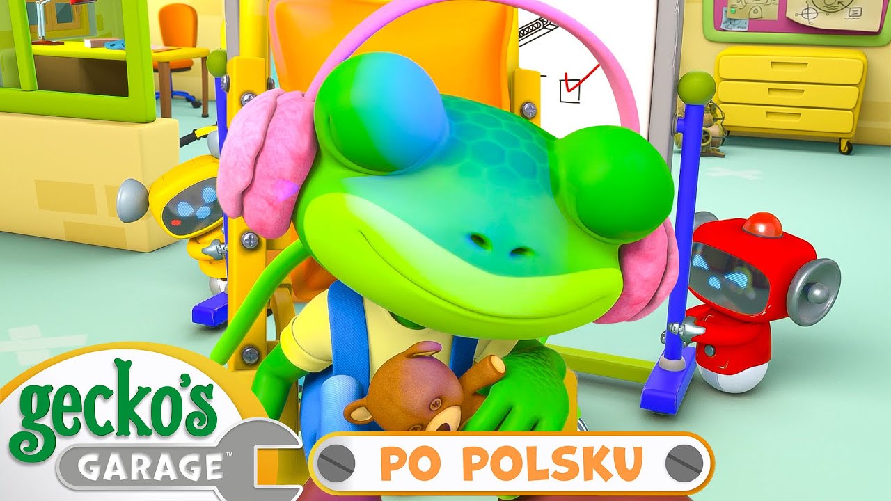 Ciii, Gekon śpi! | Warsztat Gekona | Bajka dla dzieci po polsku | @GeckosGaragePoPolsku