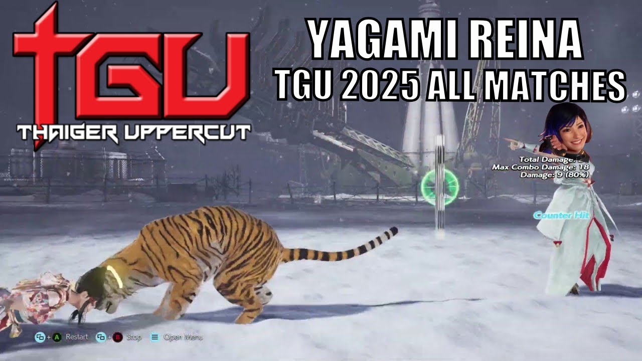 TGU 2025 - TEKKEN 8 Yagami (Reina) All Matches