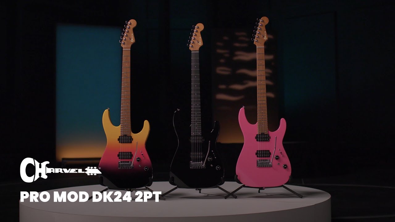 New for 2024 Pro-Mod DK24 2PT Models | Charvel Guitars