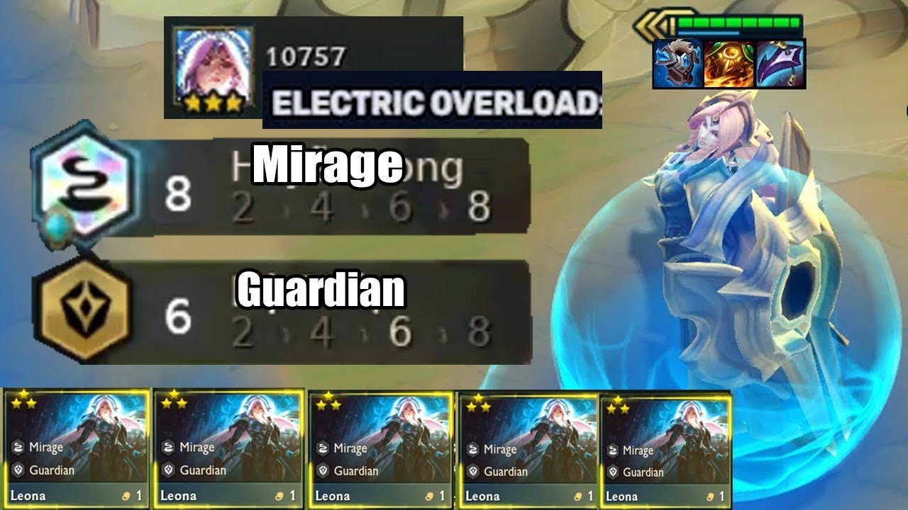 (FREE ELO) The NEW Best TFT Teamcomp LEONA CARRY !