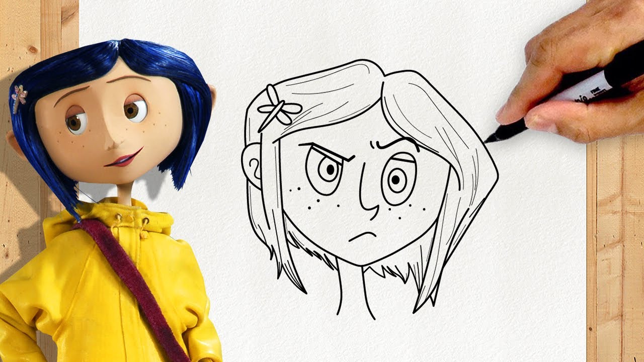 Como Desenhar a Coraline