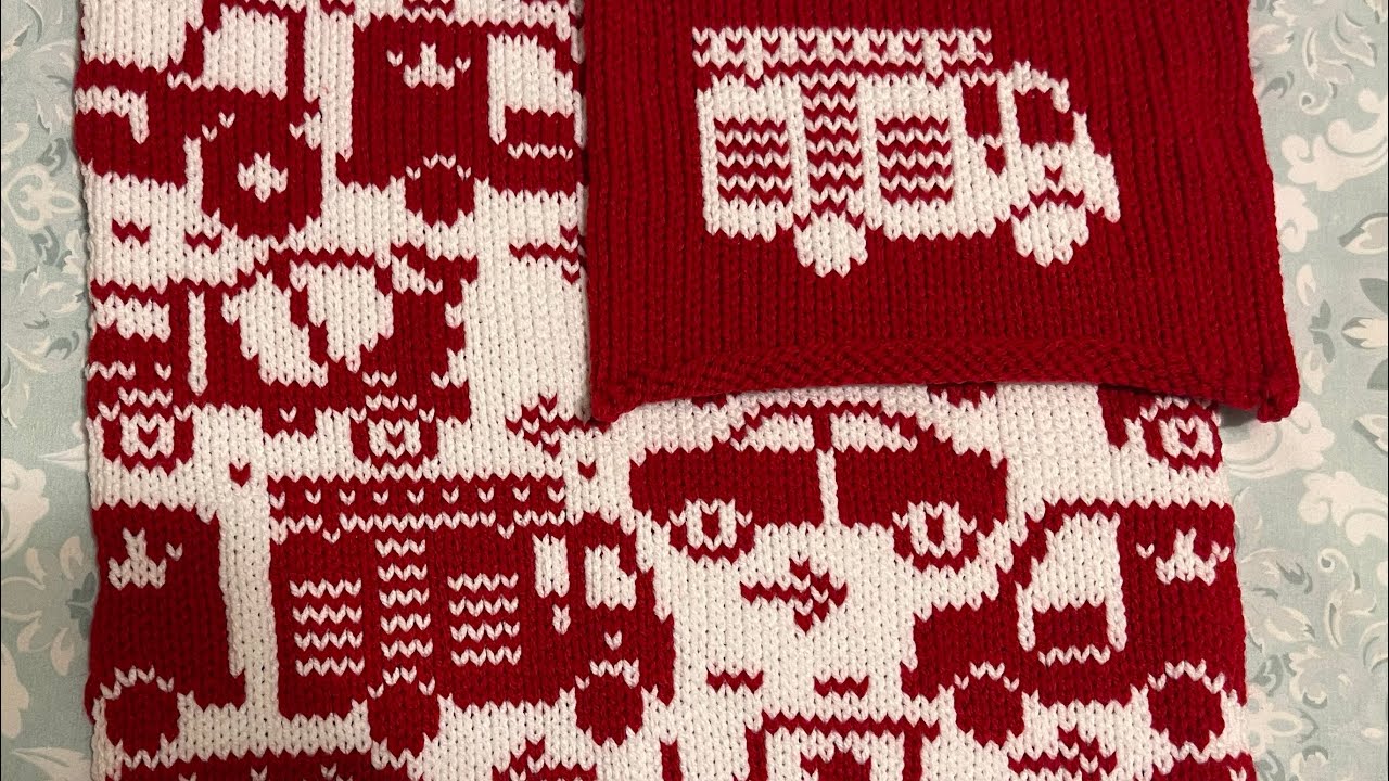 Knitting Parts Of A Pattern With The Brother KH-270 - Via PPD110/120 & Motif Knitting