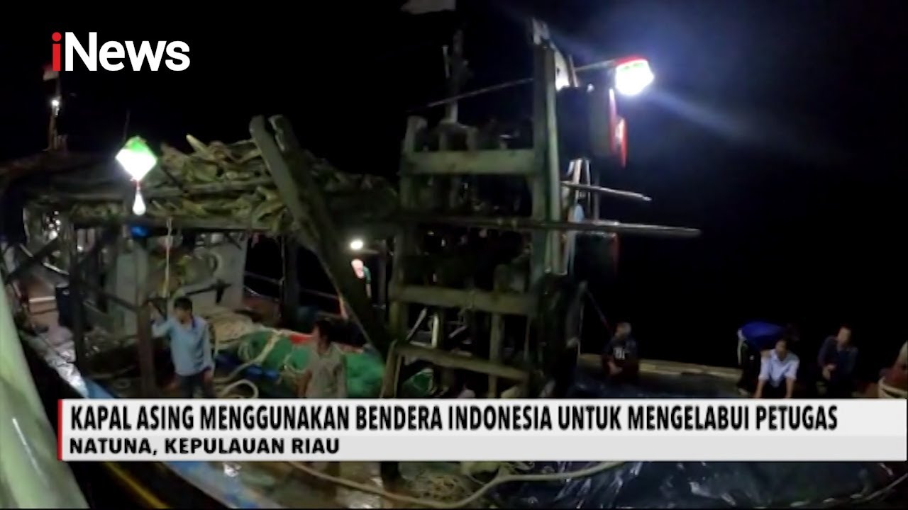 Bakamla RI Tangkap Kapal Asing Pencuri Ikan di Laut Natuna Utara - iNews Sore 12/12