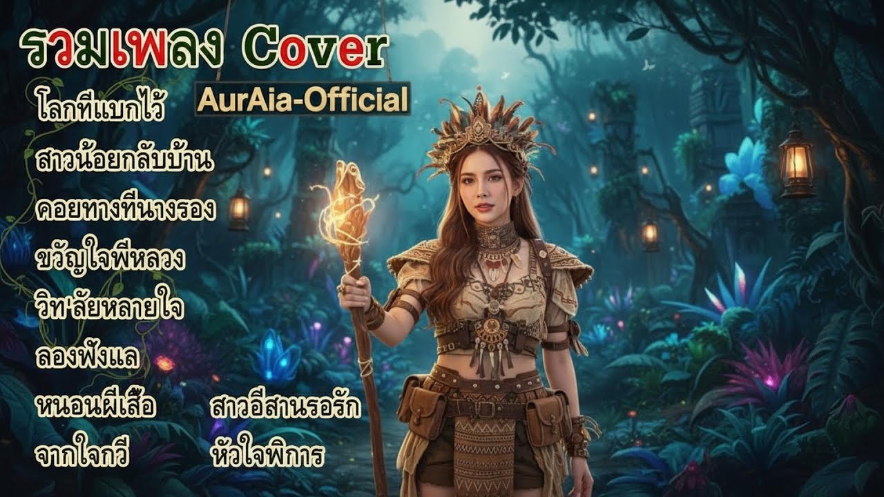 รวมเพลง Acoustic Cover เพราะๆ 🎸 | เพลงช้าเพราะๆ อินเข้าถึงอารมณ์ 💔 | จาก AurAIa-Official