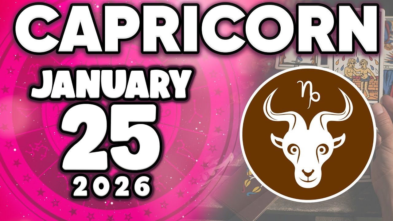 𝐂𝐚𝐩𝐫𝐢𝐜𝐨𝐫𝐧 ♑ 😥A COMPLICATED NEW BEGINNING😲🎁 Horoscope for today JANUARY 25 2026 🔮 