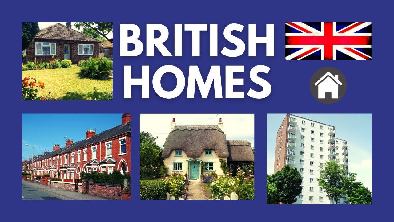 7 Different Types of British Homes #shorts