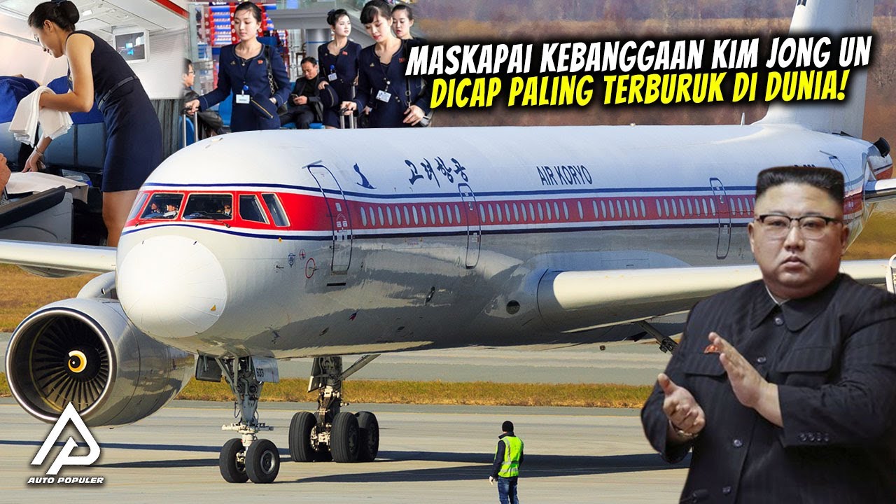 NAIK PESAWAT INI AUTO MAKAN MAKANAN BASI! Seburuk Apa Maskapai Terburuk Di Dunia, Air Koryo?