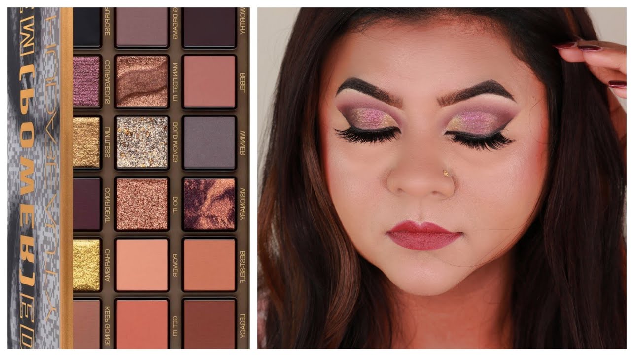 The Brand New Huda Beauty Empowered Palette Review | Swatches | Tutorial | Half Cut Crease Eyelook