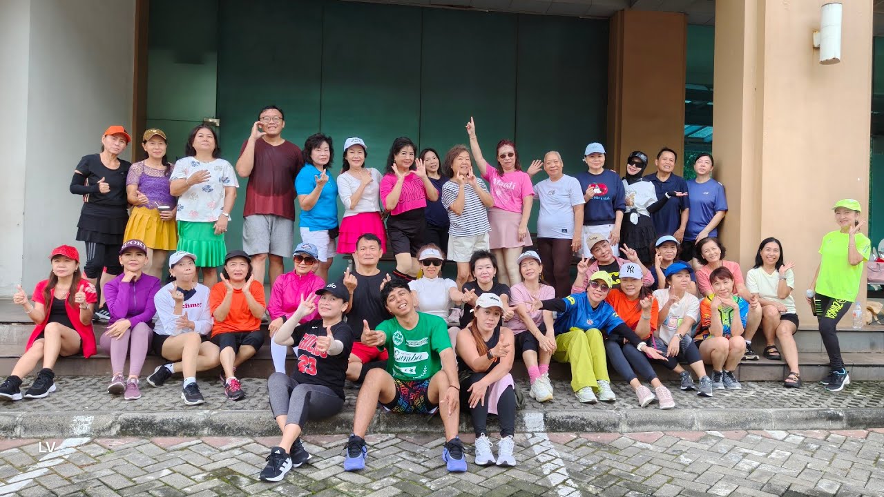Sehat ber Zumba ria bersama zin Ricky, Galaxy Poco Poco Group 