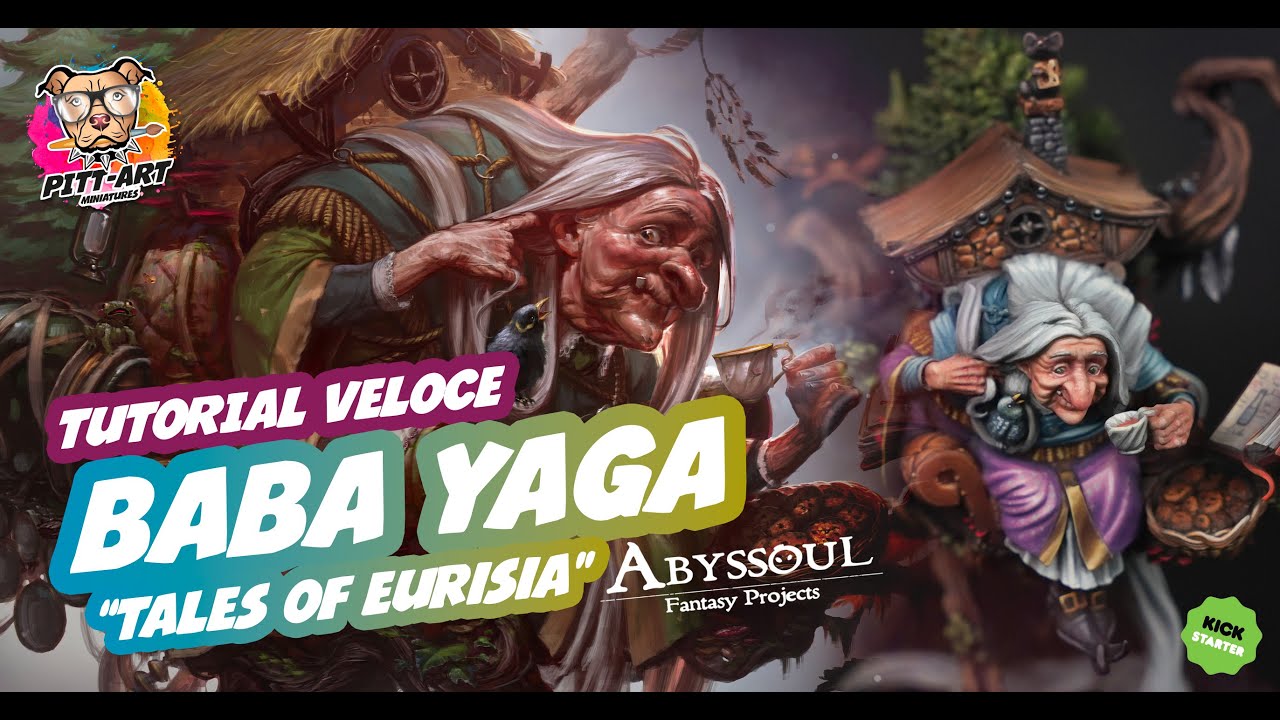 Tutorial veloce per dipingere la Baba Yaga di Abyssoul!