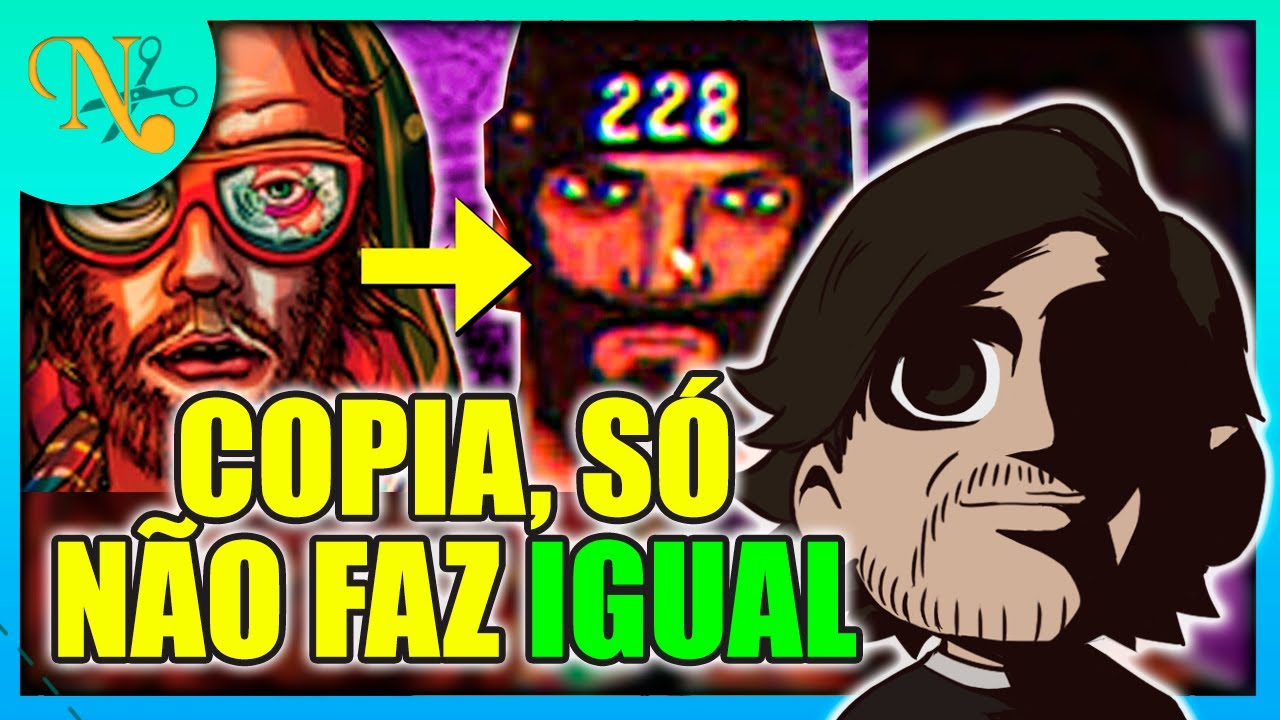 O PIOR PLÁGIO DE HOTLINE MIAMI, GOSTEI QUERO JOGAR - React PLAGIARAM O MEU JOGO FAVORITO @GEMAPLYS