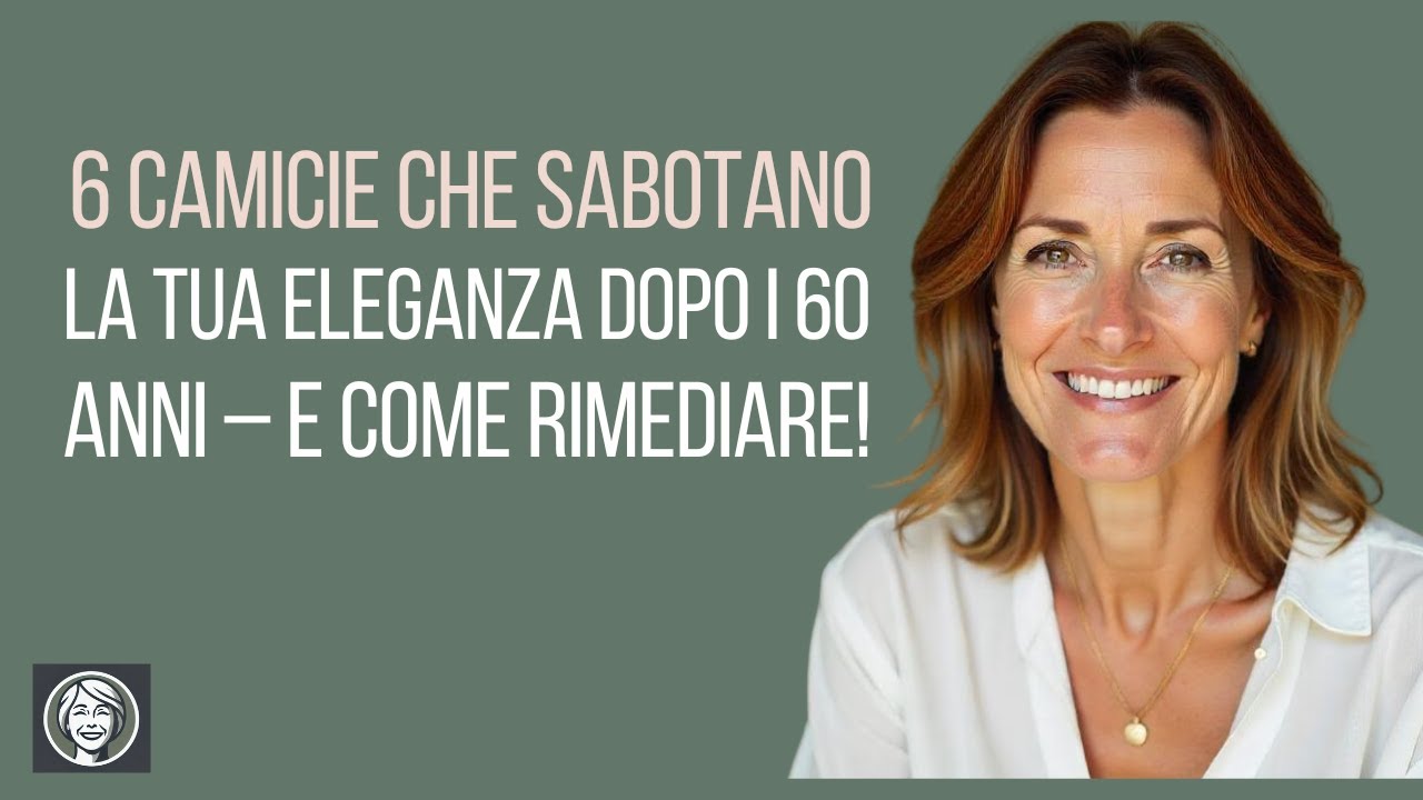 ✨ 6 Camicette Che Sabotano La Tua Eleganza Dopo I Sessant&rsquo;anni &ndash; E Come Rimediare! ✨