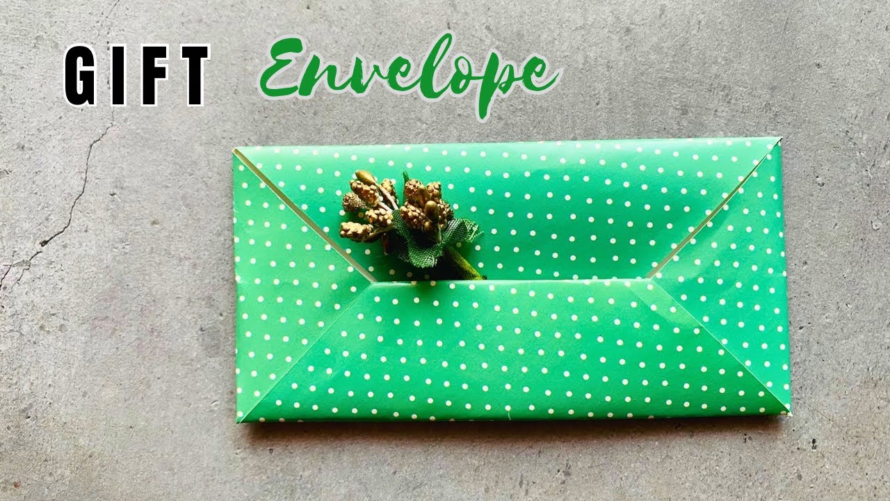 Easy Gift Envelope | Folding Letter into Envelopes | Money Envelope #envelope