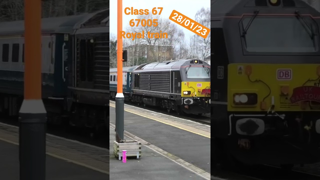 The royal train class 67 67005 