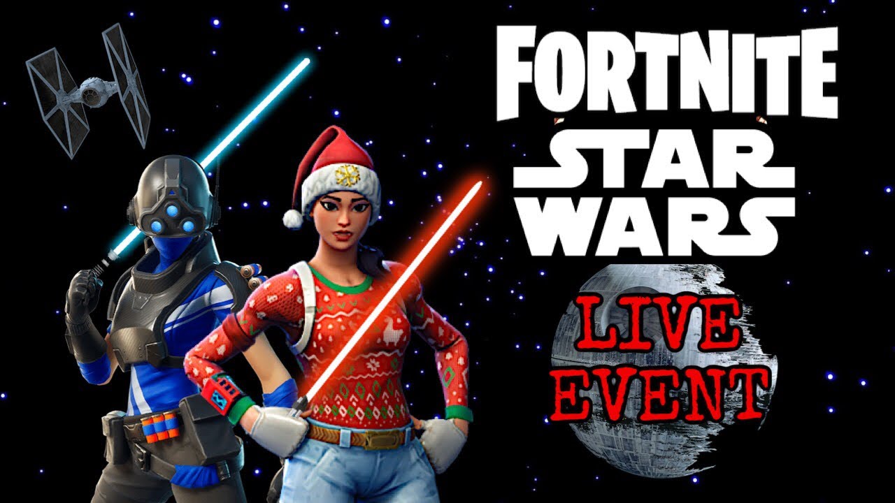 FORTNITE STAR WARS LIVE EVENT