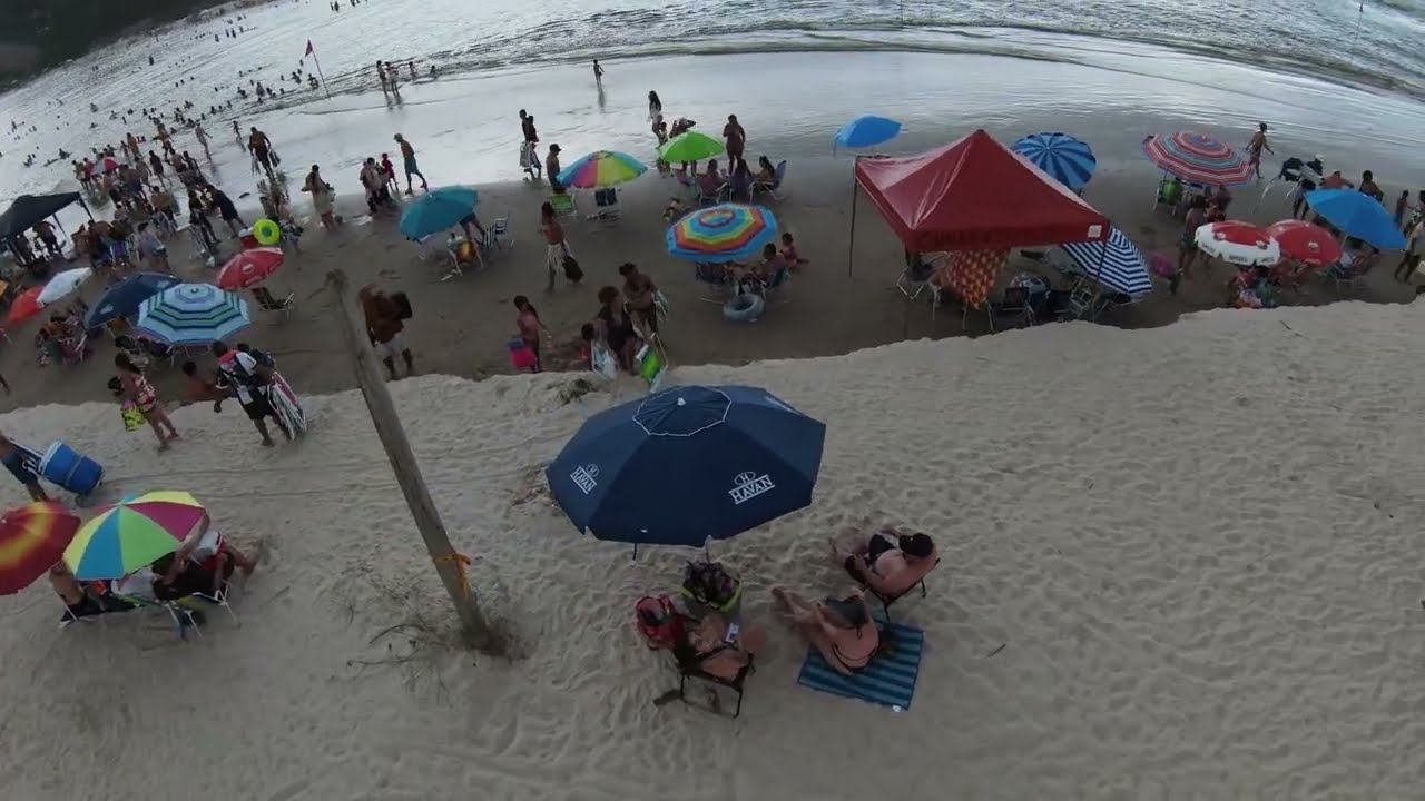 vista de cima praia da ibiraquera 2026