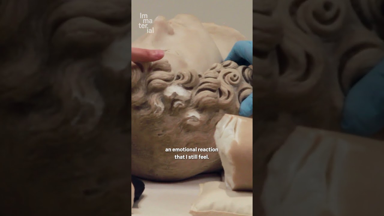 What happens when a statue breaks? ❤️&zwj;🩹 #MetImmaterial #podcast
