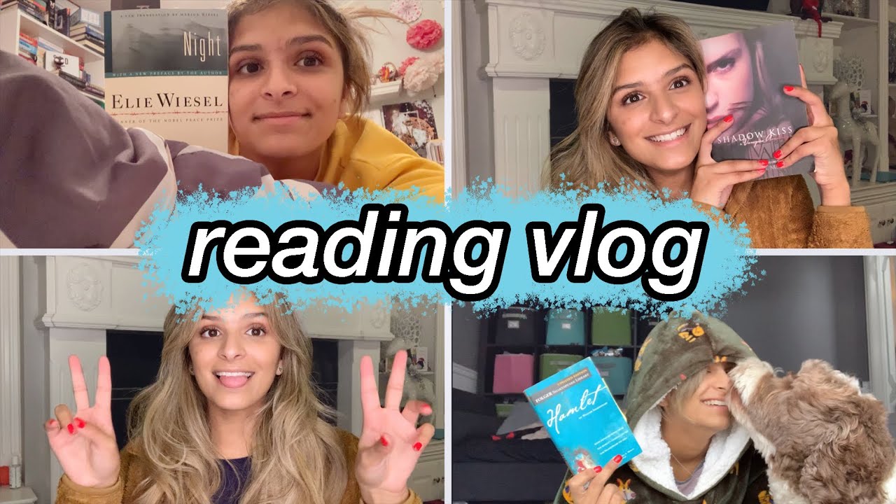finally finishing Shadow Kiss and actually being productive // reading vlog