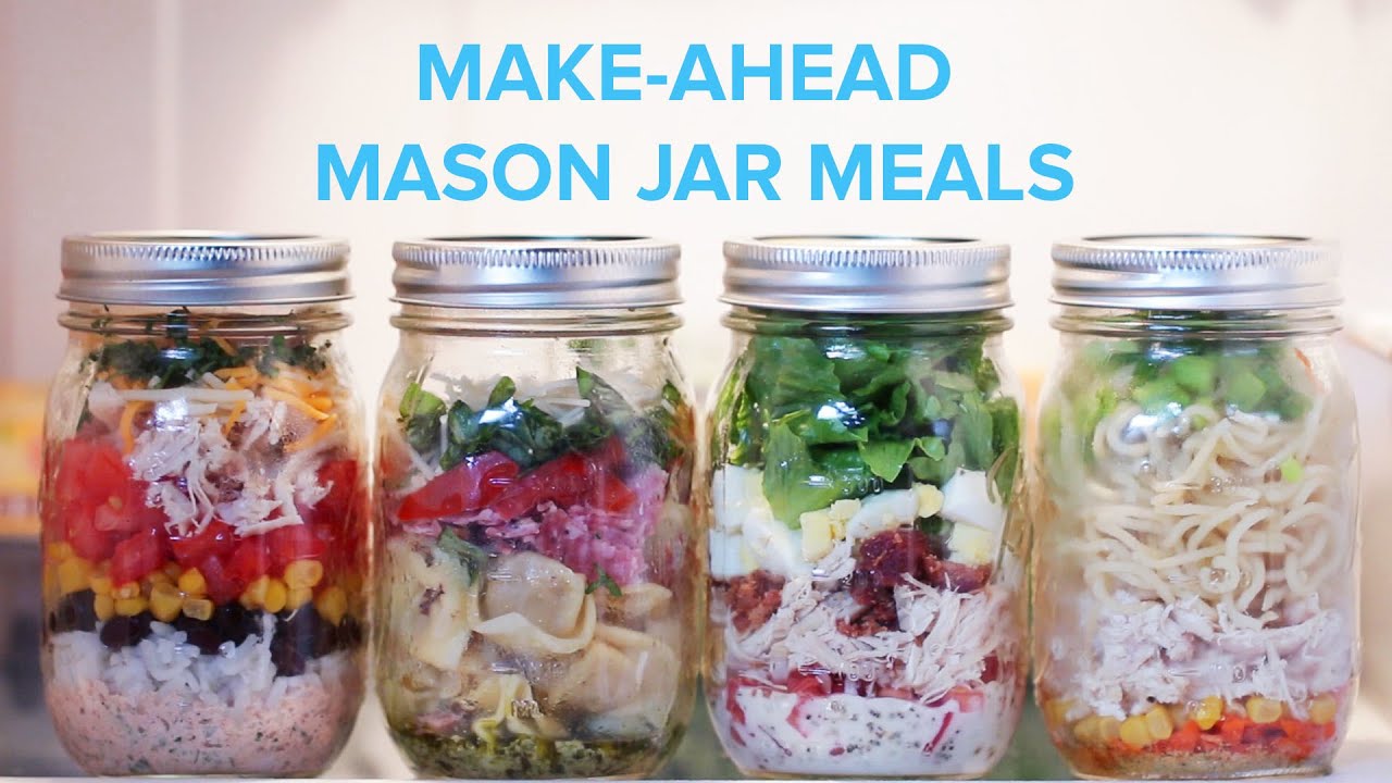 Make-Ahead Mason Jar Meals