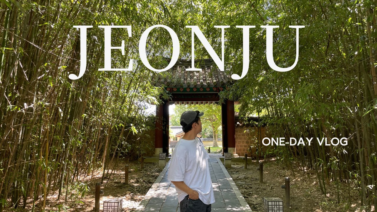 【全州VLOG】Jeonju Day Trip ソウルから日帰り | 美食の街・全州グルメを食べすぎた旅🇰🇷