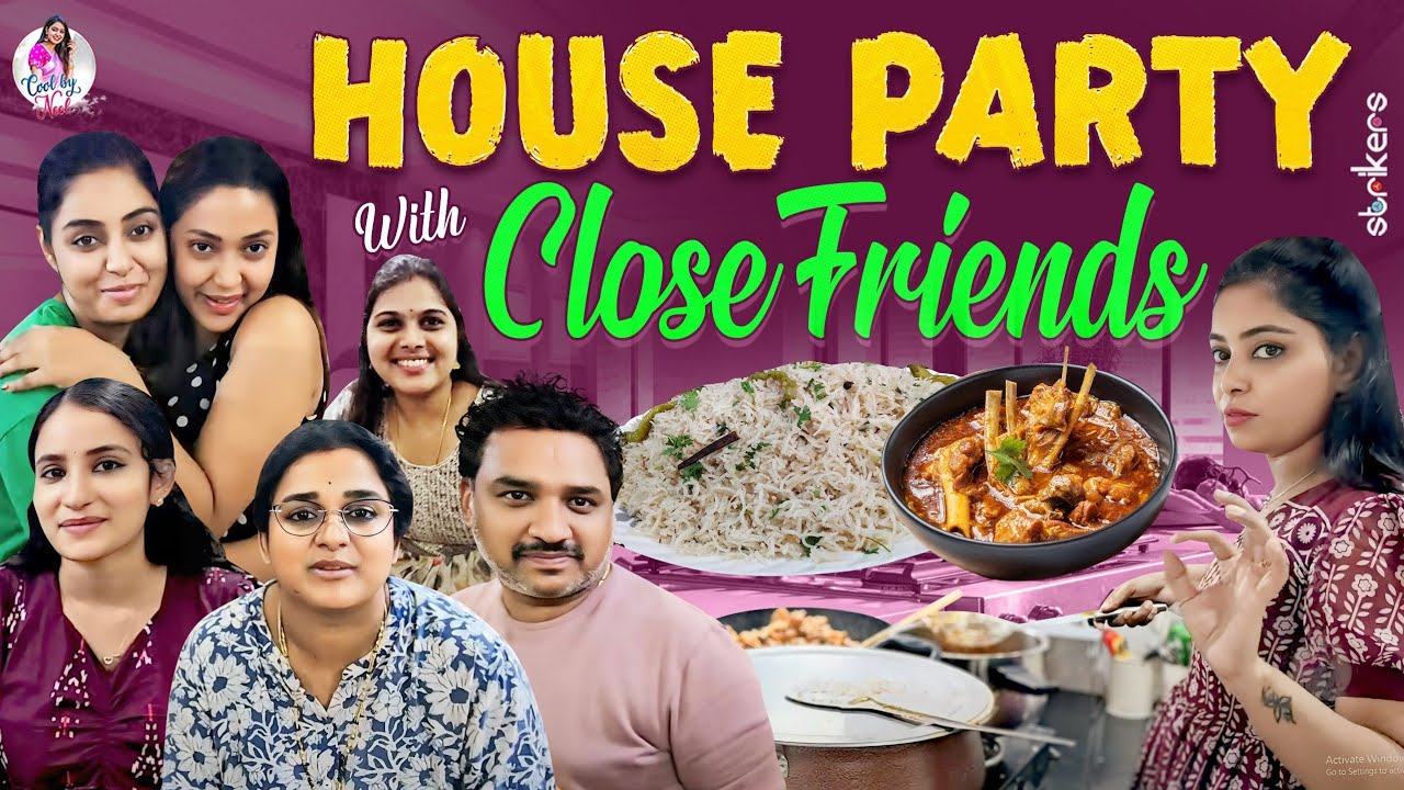 House Party With Close Friends || Cool By Neel || Neelima Vlogs || Strikers