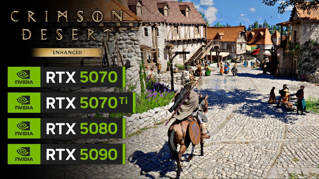 Crimson Desert Enhanced | GeForce RTX 5070, 5070 Ti, 5080, 5090