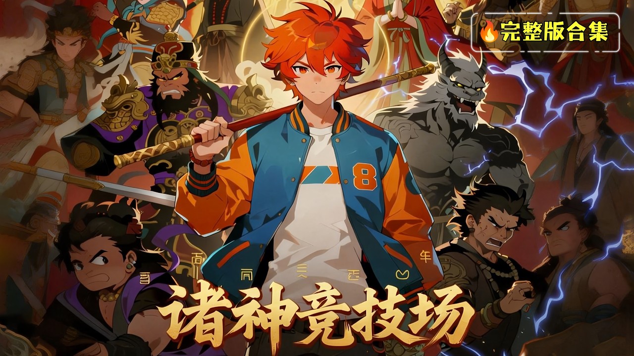 MULTI SUB【諸神競技場】FULL 🐉 神話斷層？我以詩為引，喚醒華夏眾神！八戒戰天，嫦娥斬月，二郎真君槍挑須佐！待三清執靈寶鎮萬神，便是華夏國運重燃時！ #逆襲 #奇幻腦洞 #神話復甦