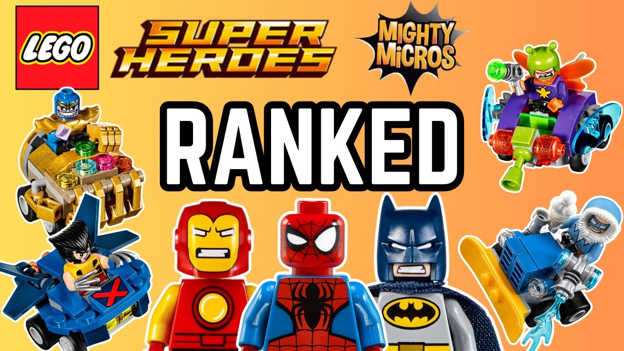 RANKING Every LEGO MIGHTY MICROS Set