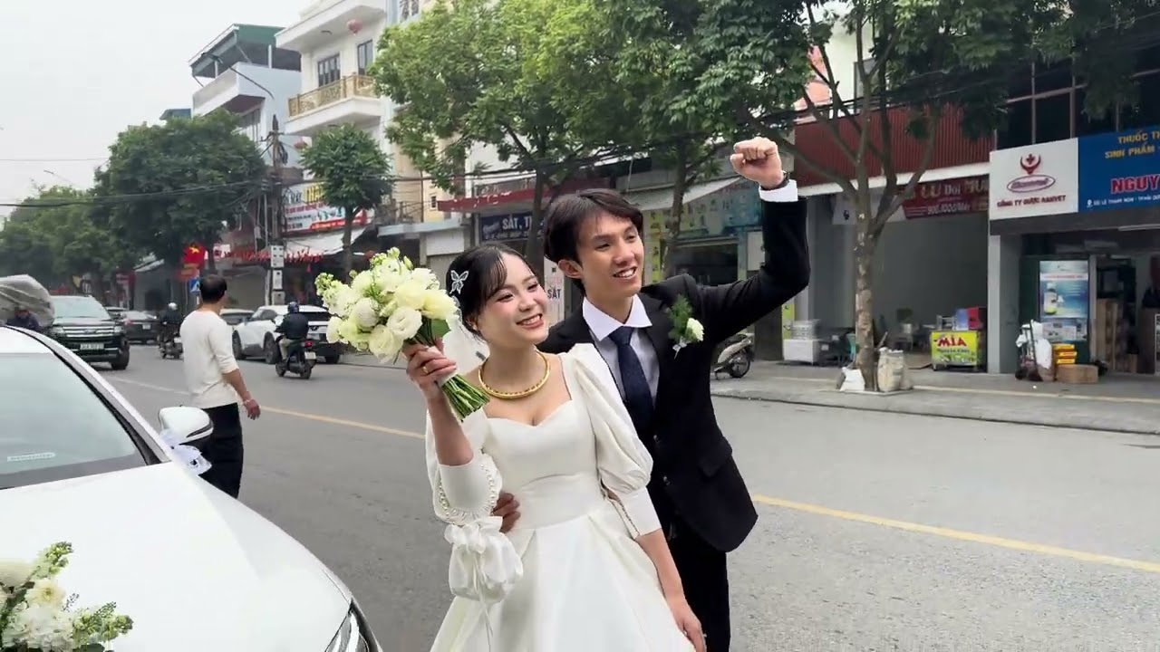 Lễ thành hôn 2 cháu Khắc Thăng & Thu Trang ￼♥️♥️♥️