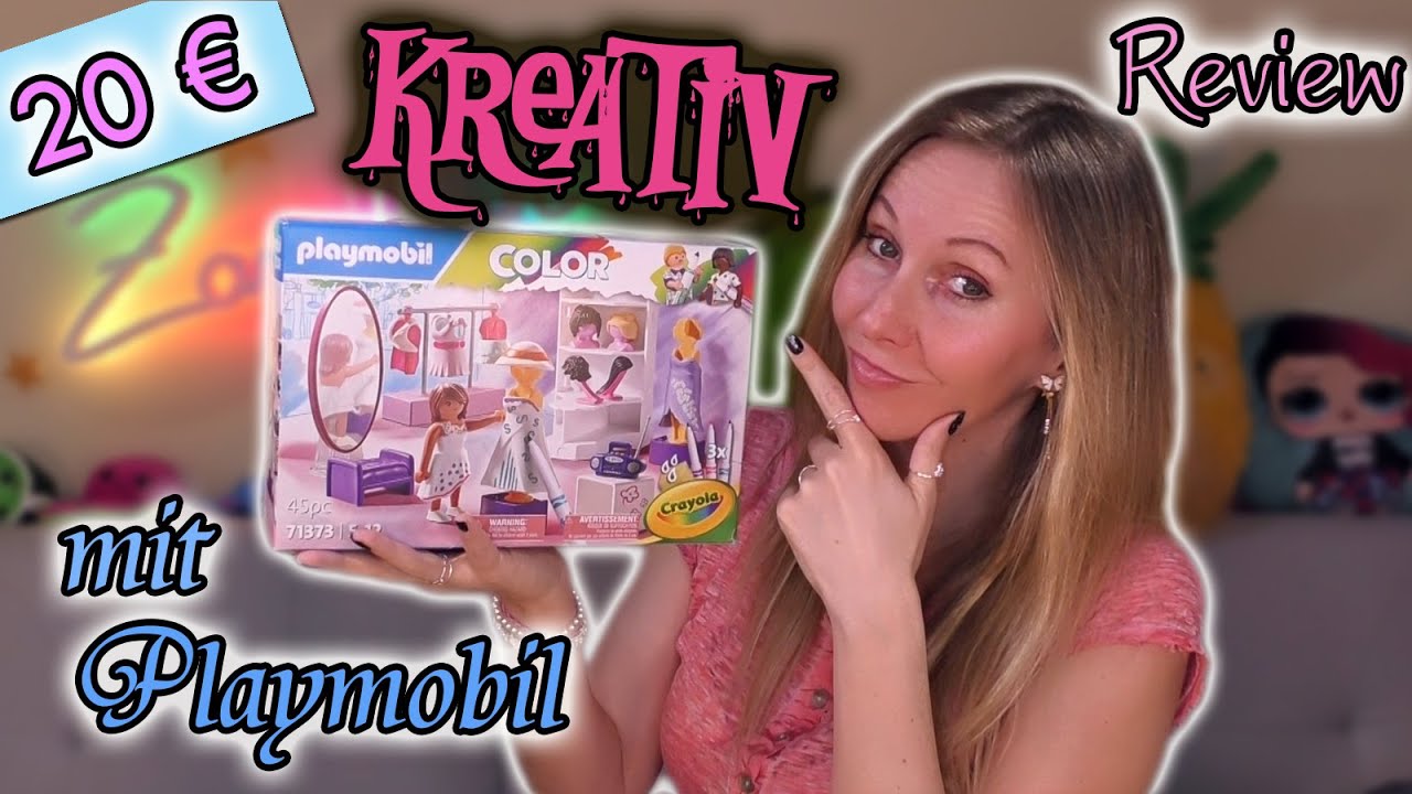Playmobil Color 71373 🎨 So kreativ ist das Set 🌟 Immer wieder NEU - easy abwaschbar