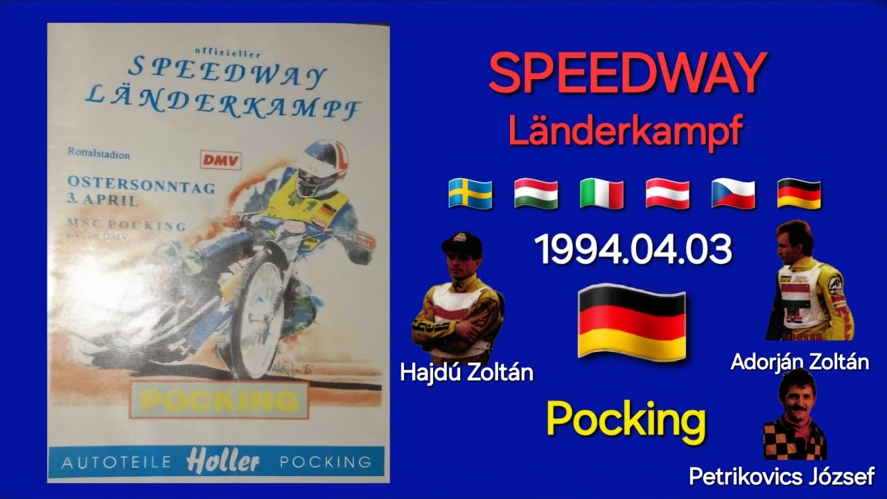 1994.04.03.Speedway Länderkampf-Pocking 🇩🇪