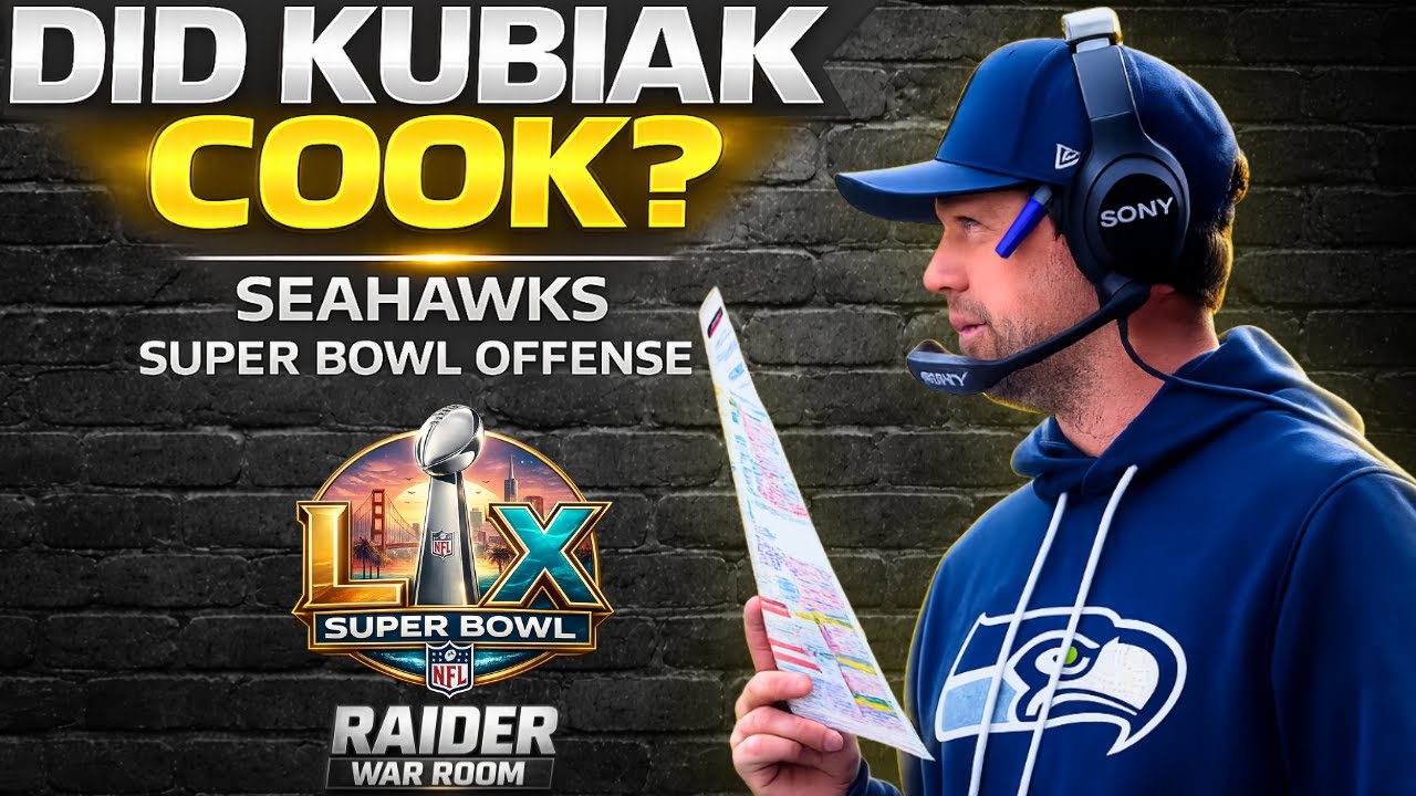 🚨 RAIDERS LIVE | Did Kubiak Cook? Super Bowl Offense Breakdown + Post-Game Reaction