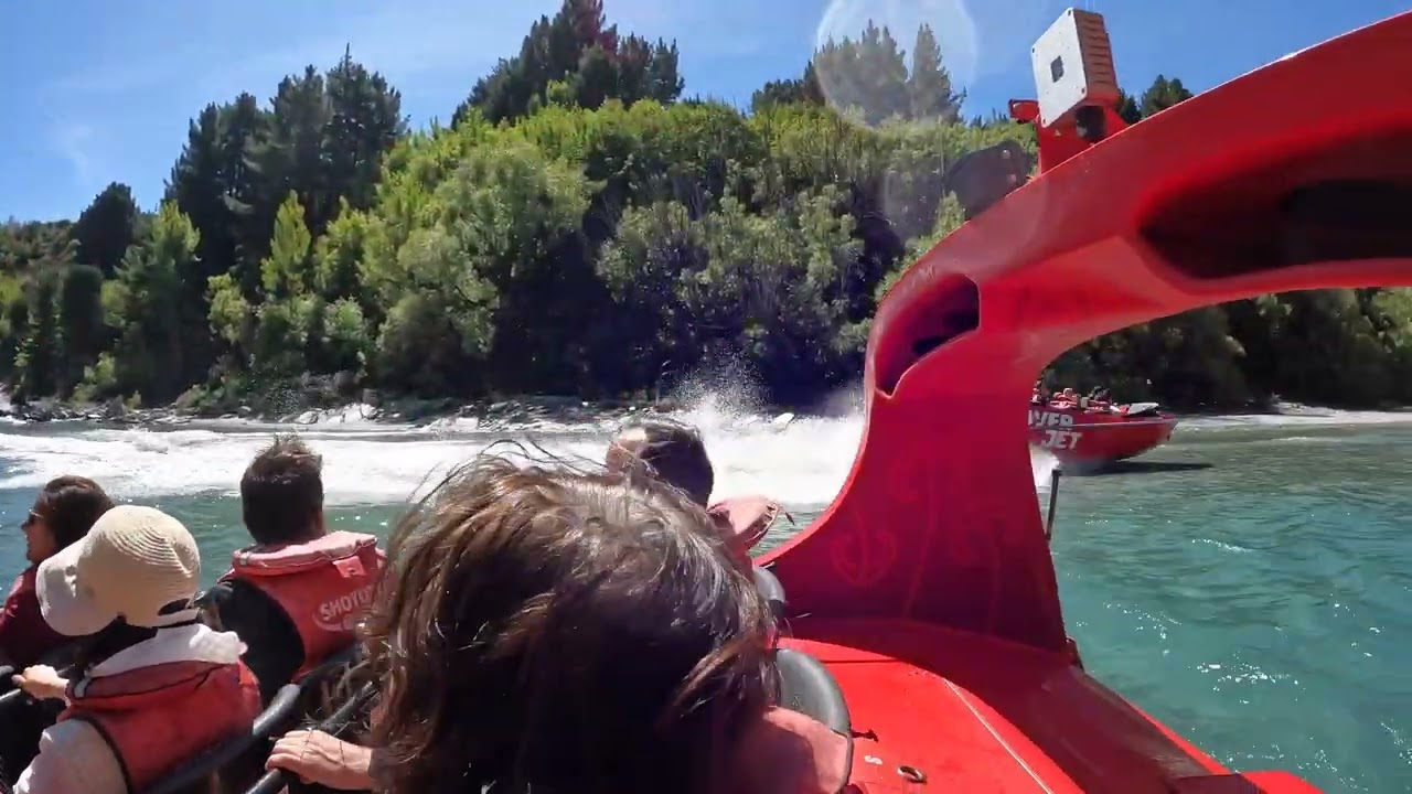 Shotover jetboat ride in 4K