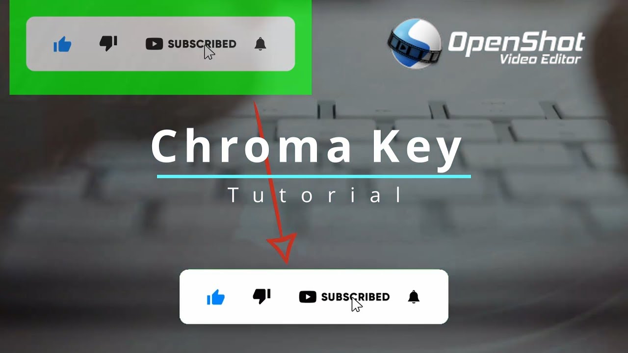 How to make animated subscribe button for Youtube Video in OpenShot | Chroma Key OpenShot Tutorial