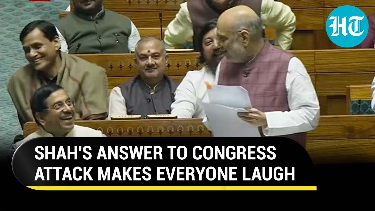 'Nehruvian Blunder' Row: Amit Shah Makes MPs Laugh With Reply To Congress Attack | Lok Sabha