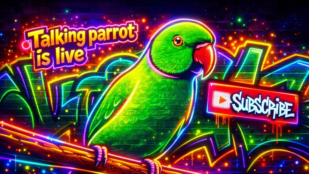 Talking Parrot is live.(SUBSCRIBE AND LIKE IF YOU LOVE BIRDS)