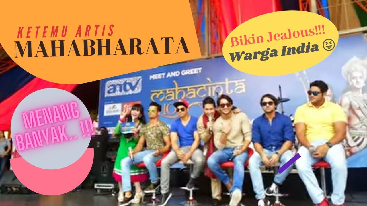 Meet and Greet MAHABHARATA ANTV - MC nya menang banyakkk..!!! Yang sirik jangan julid.. #Pandawa5