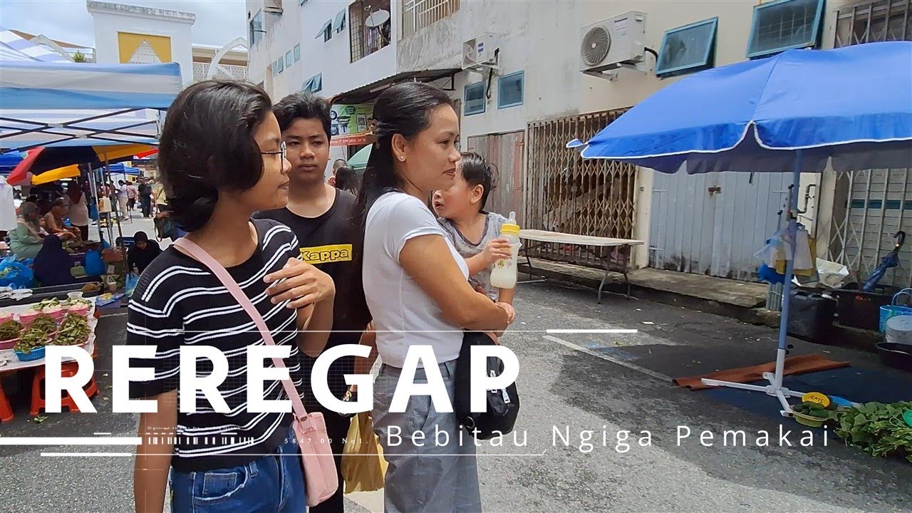 Reregap Ngiga Lauk Sebelah Pasar | Sangkai Belelak Ba Taman Awam | Family Fun Time 🎉🥰